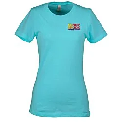 Next Level Fitted Crew T-Shirt - Ladies' - Embroidered