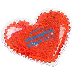 Shaped Mini Aqua Pearls Hot/Cold Pack - Heart