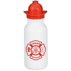 Firefighter Helmet Sport Bottle - 20 oz.