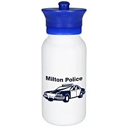 Police Officer Hat Sport Bottle - 20 oz.