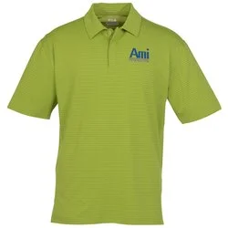 FILA Monaco Striped Performance Polo - Men's