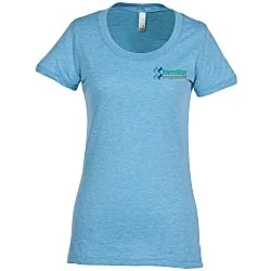 Bella+Canvas Tri-Blend T-Shirt - Ladies' - Embroidered