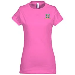 Gildan Softstyle T-Shirt - Ladies' - Colours - Embroidered