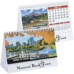 Scenes of Canada Desk Calendar