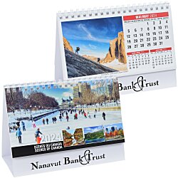 Scenes of Canada Desk Calendar - French/English