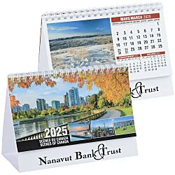 Scenes of Canada Desk Calendar - French/English