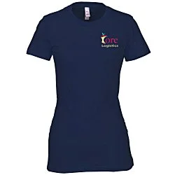 Bella+Canvas Favourite Tee - Ladies' - Embroidered