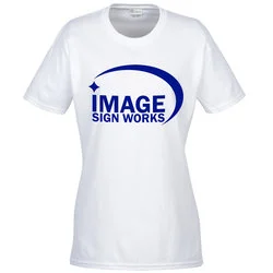 Everyday Cotton T-Shirt - Ladies' - White - Screen