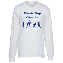Everyday Cotton LS T-Shirt - White - Screen