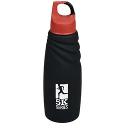 Crest Carabiner Matte Water Bottle - 22 oz.