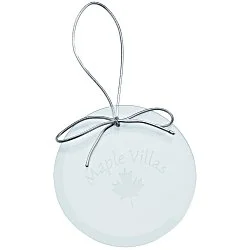 Jade Crystal Ornament - Round