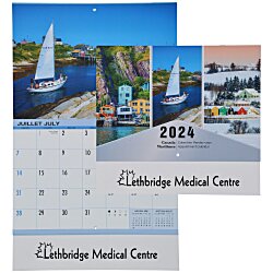 Canada Maritimes Appointment Calendar - French/English