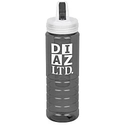 Flip Out Ringed Infuser Sport Bottle - 26 oz. - Colours