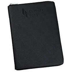 Toscano Leather RFID Zippered Padfolio