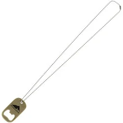 Dog Tag Necklace With Bottle Opener