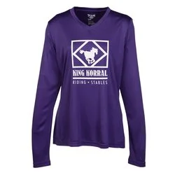 Zone Performance Long Sleeve Tee - Ladies' - Screen