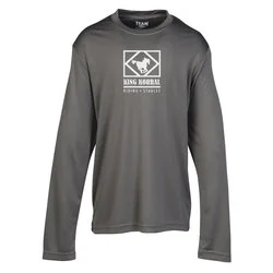 Zone Performance Long Sleeve Tee - Youth - Screen