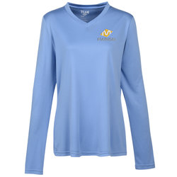 Zone Performance Long Sleeve Tee - Ladies' - Embroidered