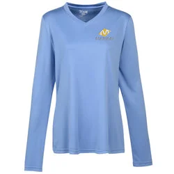 Zone Performance Long Sleeve Tee - Ladies' - Embroidered