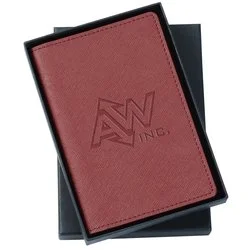 Toscano Leather RFID Passport Holder