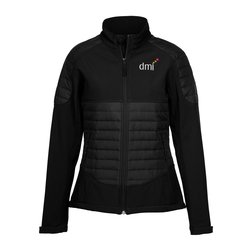 Quilt Accent Soft Shell Jacket - Ladies' - 24 hr