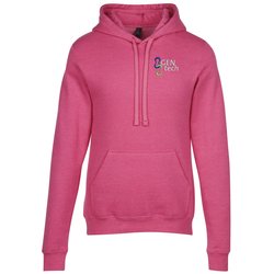 M&O Knits Cotton Blend Hooded Sweatshirt - Embroidered