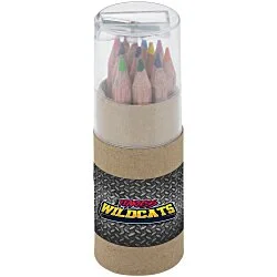 Pencil Crayons & Sharpener Set - Full Colour