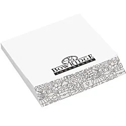 Angled Notepad - 4" x 4" - 100 sheets