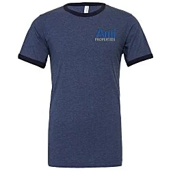 Bella+Canvas Ringer T-Shirt - Embroidered