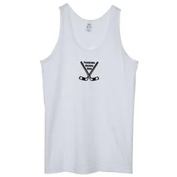 M&O Fine Jersey Tank - White - Screen