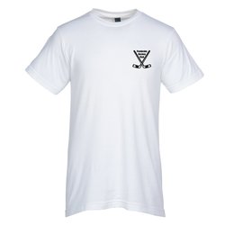 M&O Fine Jersey T-Shirt - Men's - White - Screen