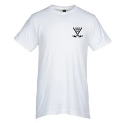 M&O Fine Jersey T-Shirt - Men's - White - Screen