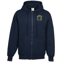 King Full-Zip Hooded Sweatshirt - Embroidered