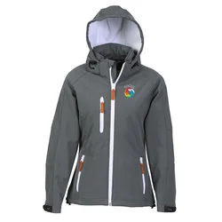 Tulsa Hooded Bonded Soft Shell Jacket - Ladies'