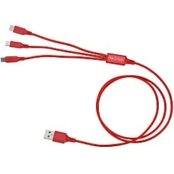 3' Metallic Charging Cable