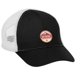 Buttonless Mesh Back Cap - Embroidered