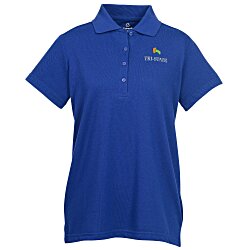 Smooth Touch Blended Pique Polo - Ladies'