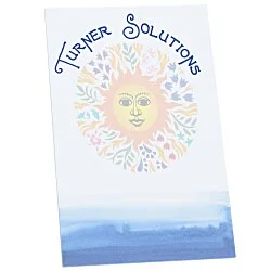 Souvenir Designer Notepad - 6" x 4" - 25 Sheet - Watercolour