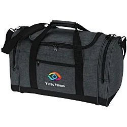 4imprint Heathered Leisure Duffel - Full Colour