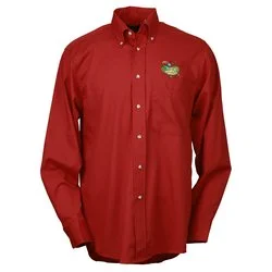 Soil Release Button Down Poplin Shirt - Men's