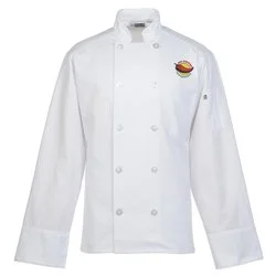 Ten Button Chef Coat with Mesh Back