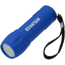 Rubberized COB Flashlight