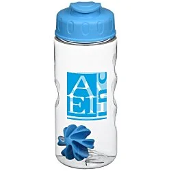 Clear Impact Mini Mountain Bottle with Flip Lid - 22 oz. - Shaker