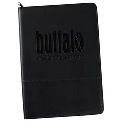 Script Zippered Padfolio