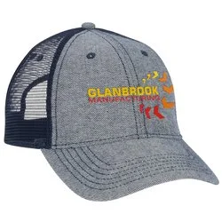 Denim Trucker Mesh Back Cap