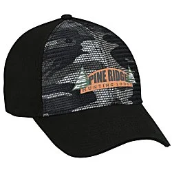 Mesh Front Camo Cap