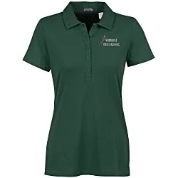 Acadia Cotton Jersey Polo - Ladies' - 24 hr