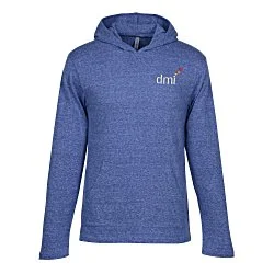 Lightweight Tri-Blend Hoodie - Embroidered