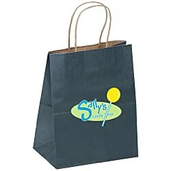 Matte Shopping Bag - 9-3/4" x 7-3/4" - Coloured - Full Colour