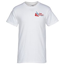 Gildan Hammer T-Shirt - White - Embroidered